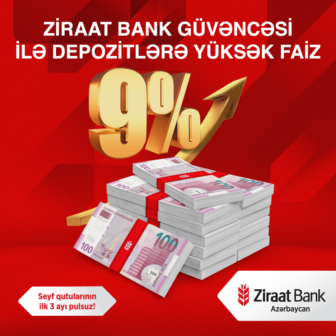 ZFG AZERBAIJAN Azerbaycan Mevduat Kiralik Kasa Yuzde9 Sm 1080X1080px Facebook Png 757